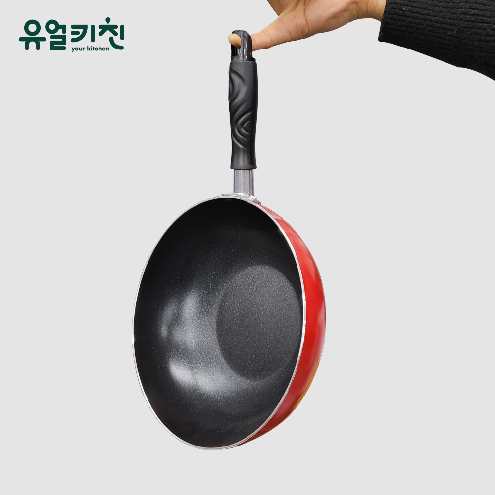 토스코 가벼운 웍 업소용 궁중팬 볶음팬 코팅 베이직 20호