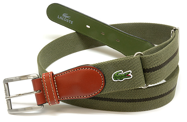 라코스테 캐주얼 고급 벨트 남성 허리띠 4컬러 LACOSTE 이미지 3