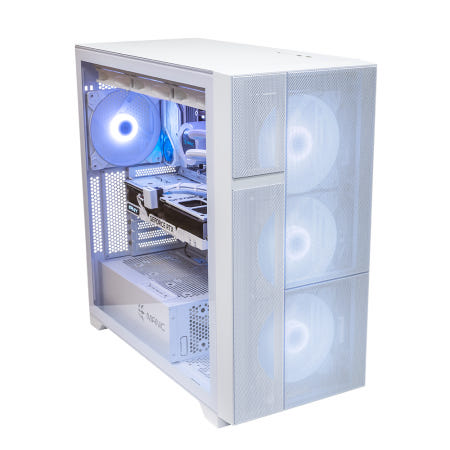 마이크로닉스 ML-420 BTF 빅타워 컴퓨터 PC 케이스 (화이트)