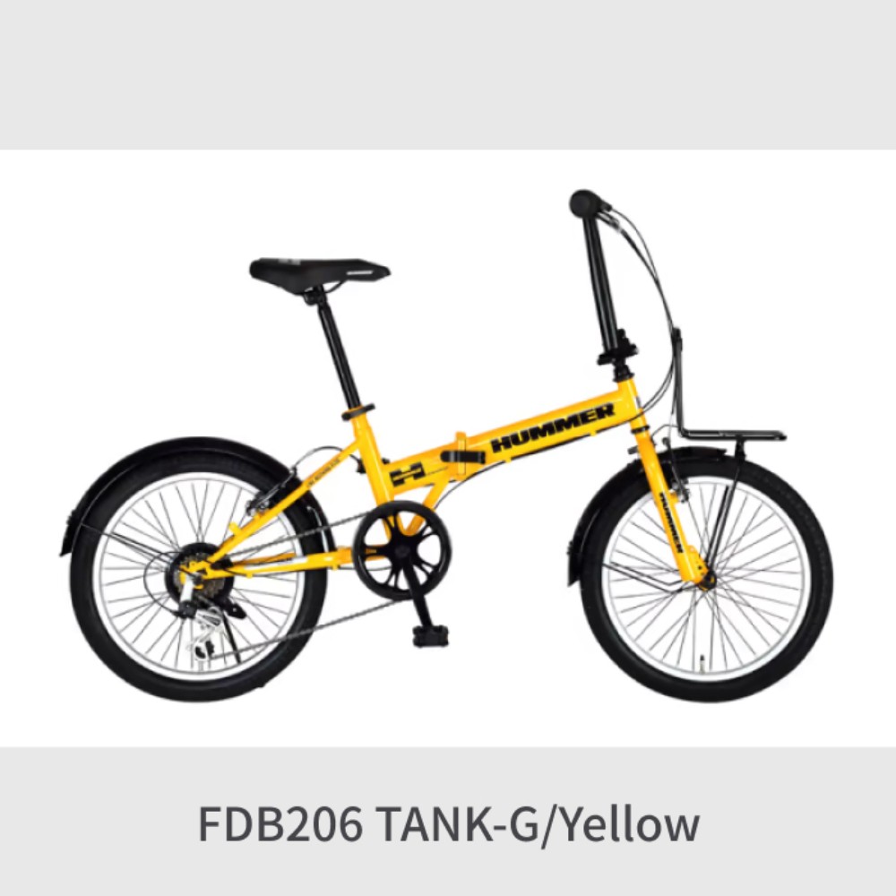 HUMMER 20인치 접이식 자전거 6단기어 FDB206 TANK-G - 상세 이미지 3
