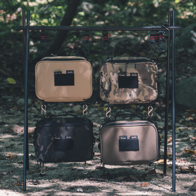 키녹스 캠핑 반합 패키지 세트 찜망 바스켓 불판 가방 카키