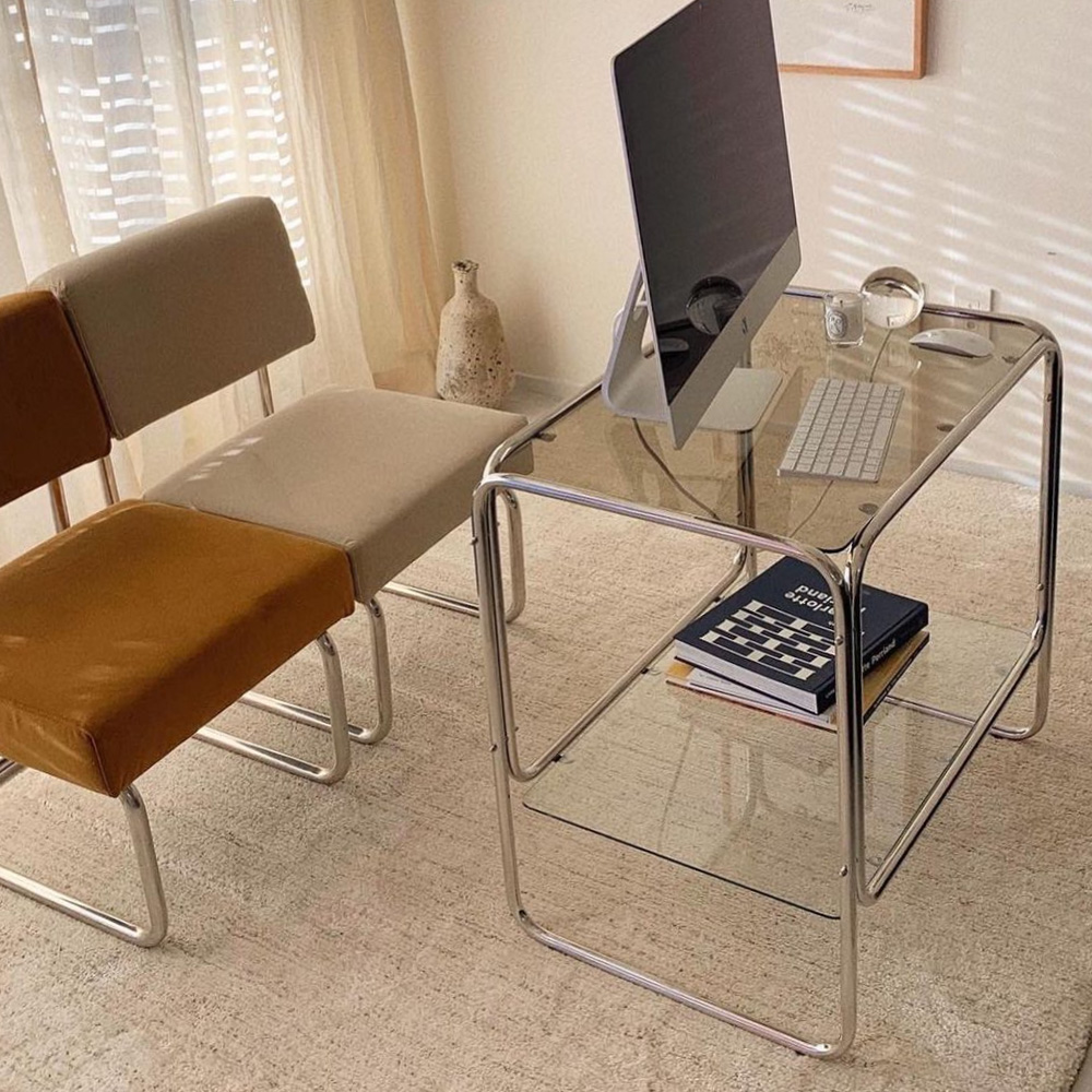 바미르 스테인레스 2단 테이블