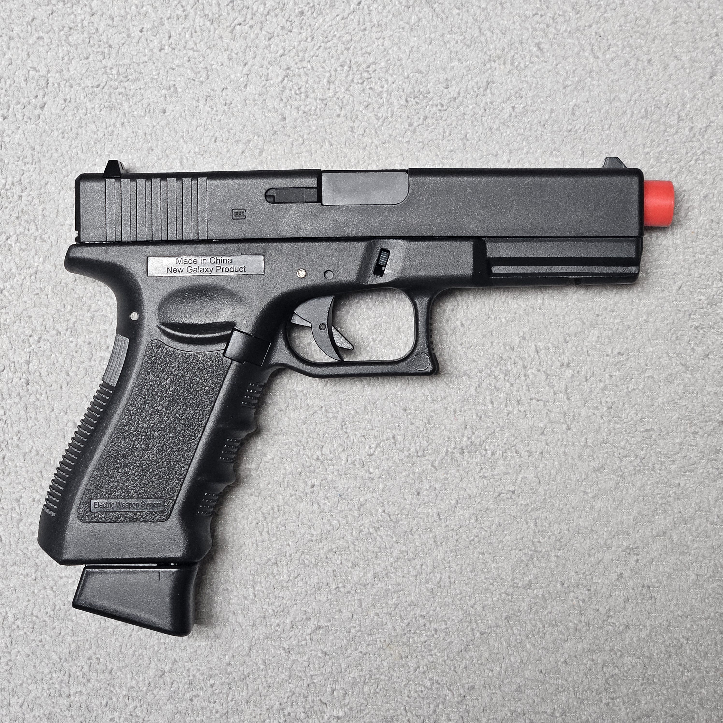 글록 Glock G22 수정탄 전동건 EBB 권총 블로우백 슬라이드스톱 금속 기어 파츠 - 상세 이미지 2