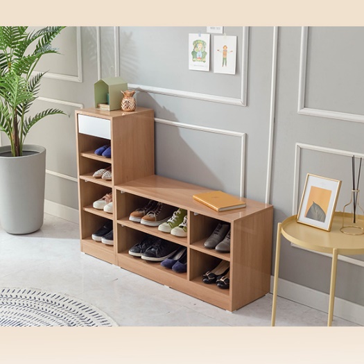 현관 의자 신발장 회사용 회사 업소용신발장 의자형 1단 신발장