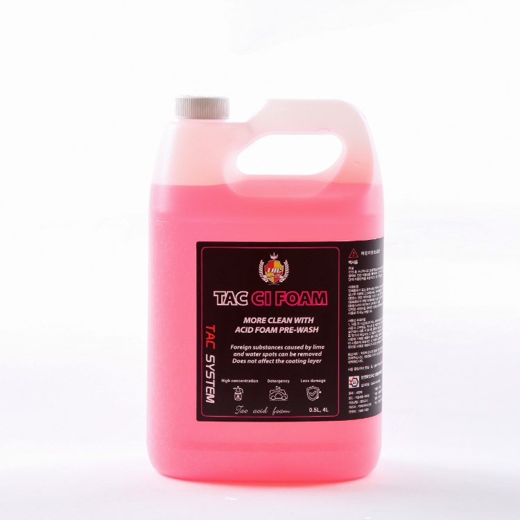 TAC시스템 택시폼 4L 산성 폼 프리워시