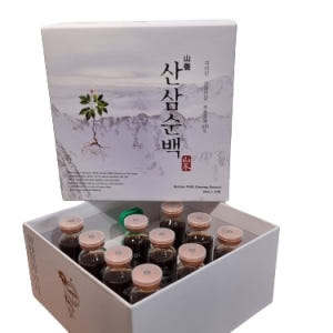산삼 순백 (10병) - 7년근 산양산삼 추출액 100% 압도적농도 산삼... 맛있게 먹은 솔직 후기 - 상품 이미지 4