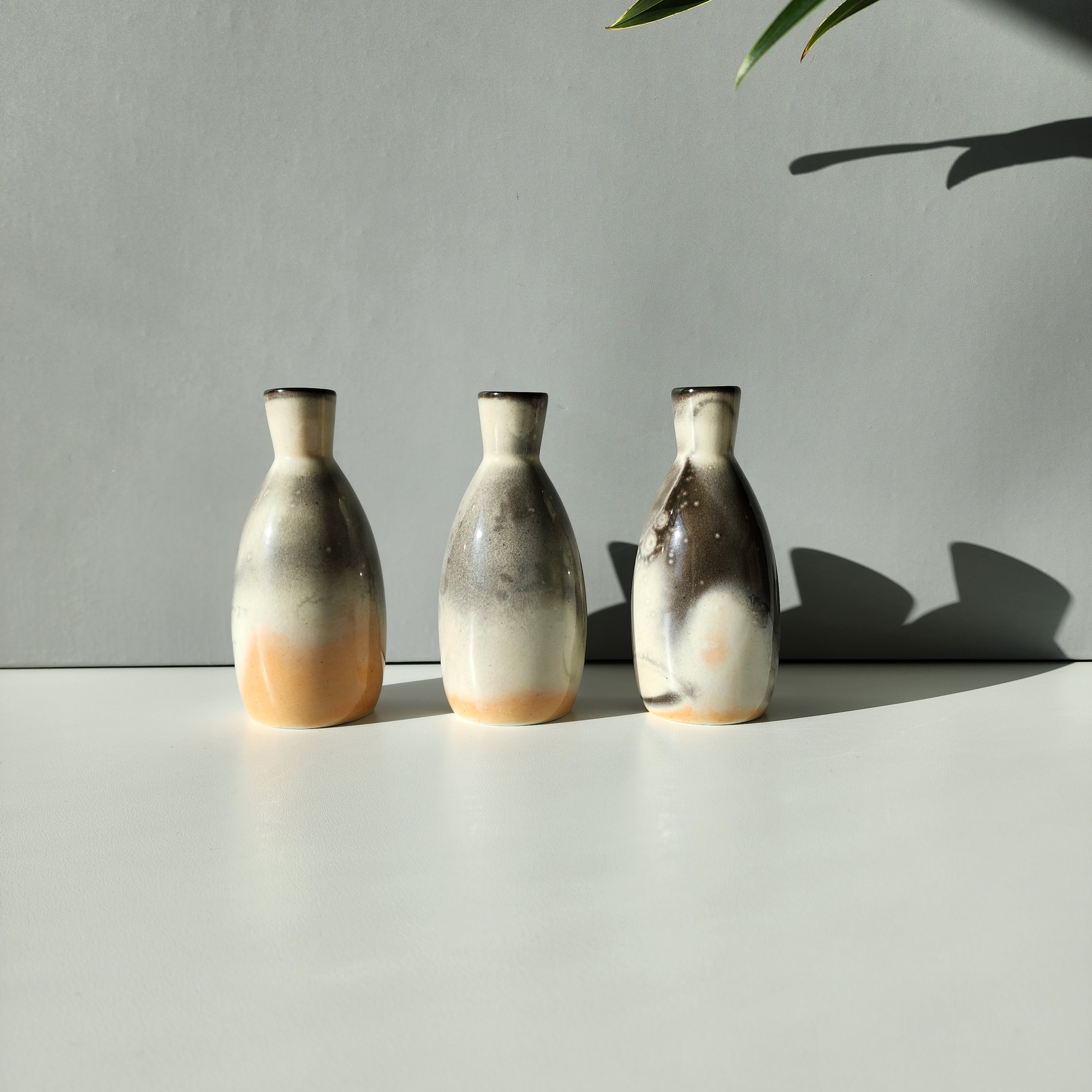 [달안개] 2차 입고 현-아트 주병 세트 막걸리 고량주 사케 술 잔 도자기 술병 3pcs - 상세 이미지 2