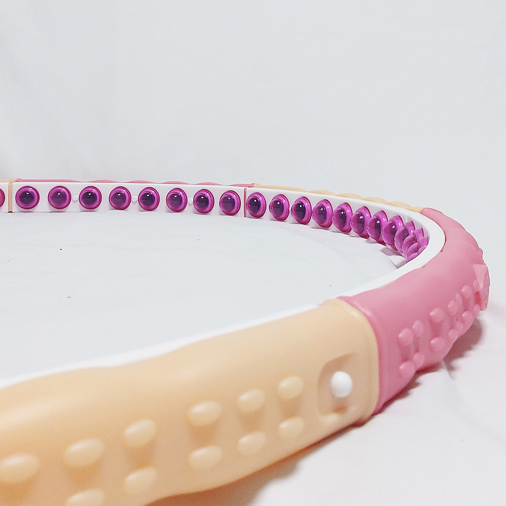 평화산업 훌라후프 다이어트 뱃살 지압 실내 훌라우프 2200g - 상세 이미지 4