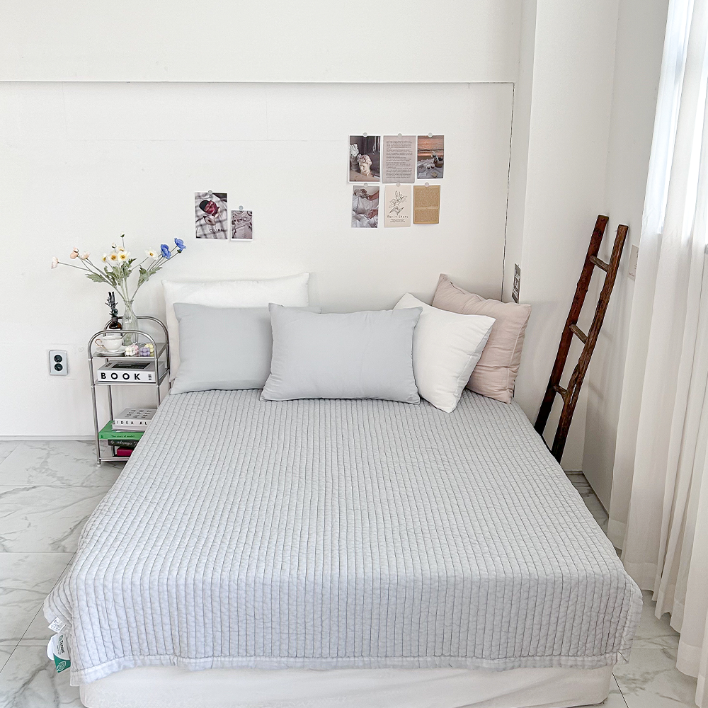 침대패드고정밴드 더블 퀸 라지킹패드 모달100 순면패드