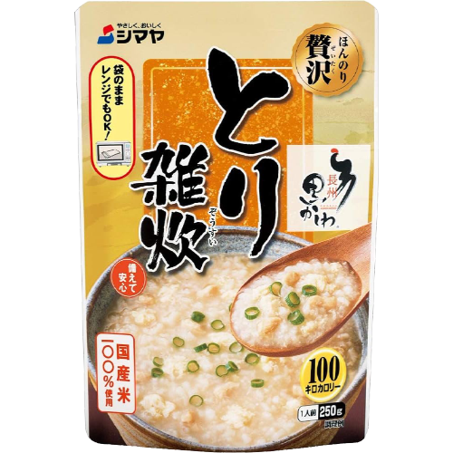 시마야 혼노리 제이타쿠 간편식 닭 죽 - 상품 이미지