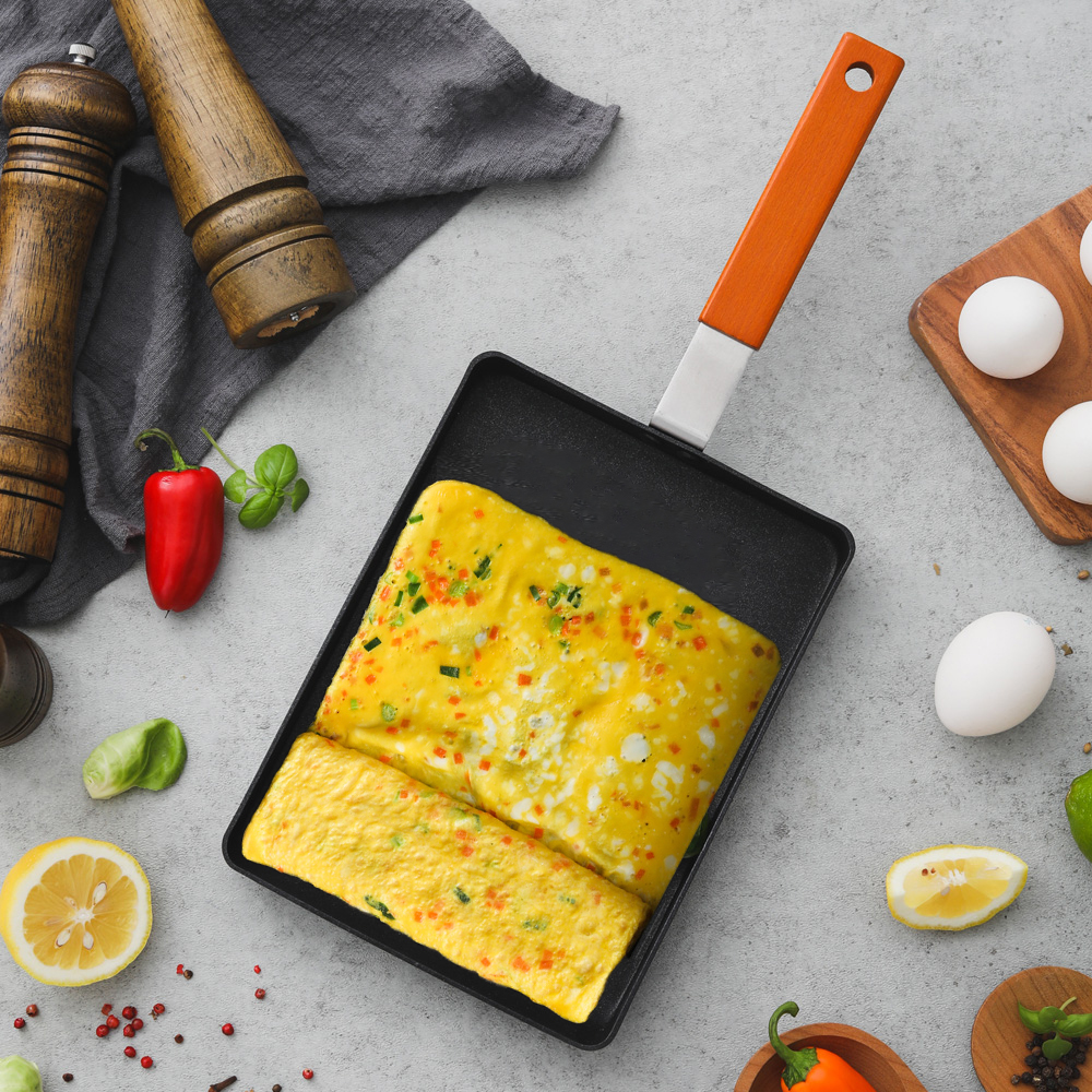 시샘 IH 계란말이팬 인덕션 겸용 계란후라이 팬 브런치 에그롤