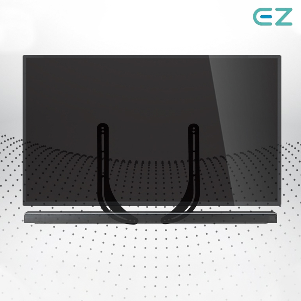 EZ 무타공 벽걸이TV용 사운드바 스피커 거치대 선반 브라켓 이미지 4