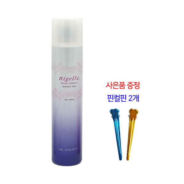 밀본 스프레이 니제르 드레시아 홀드핏 베일 180g + 핀컬핀 2개 - 상세 이미지 2