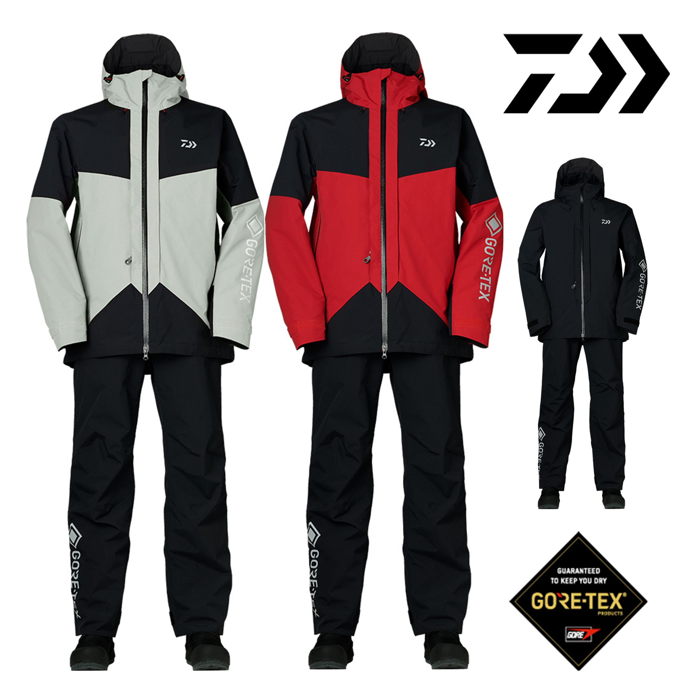 다이와 낚시복 콤비업 고어텍스 방한복 동계 윈터 슈트 DW-1822 - 메인 이미지
