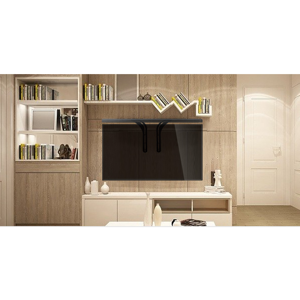 EZ 무타공 벽걸이TV용 사운드바 스피커 거치대 선반 브라켓 이미지 3