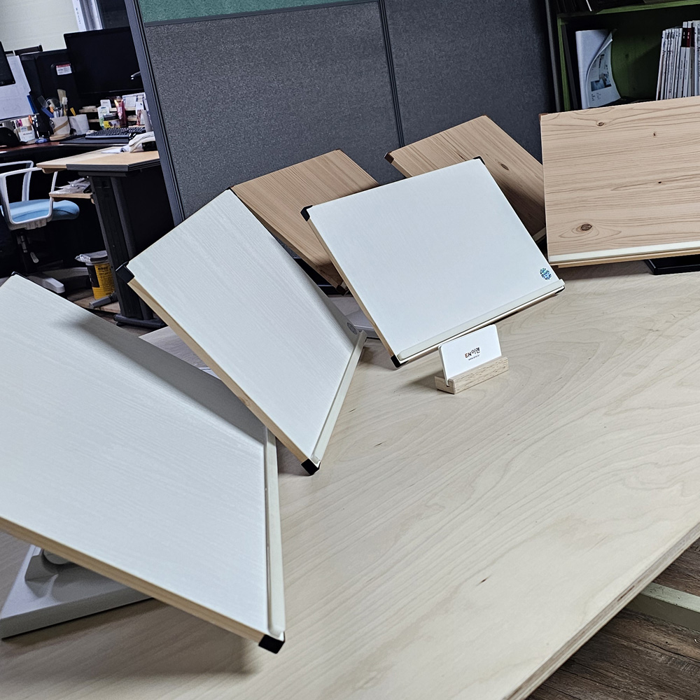 위즈독서대 빈체르 높이 각도조절 책거치대 슬라이드 원목 책받침대 빈체르40, 블랙 이미지 2