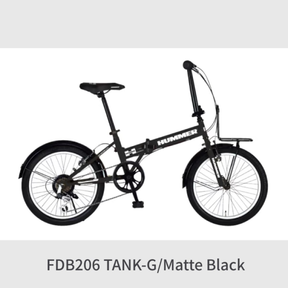 HUMMER 20인치 접이식 자전거 6단기어 FDB206 TANK-G - 상세 이미지 2