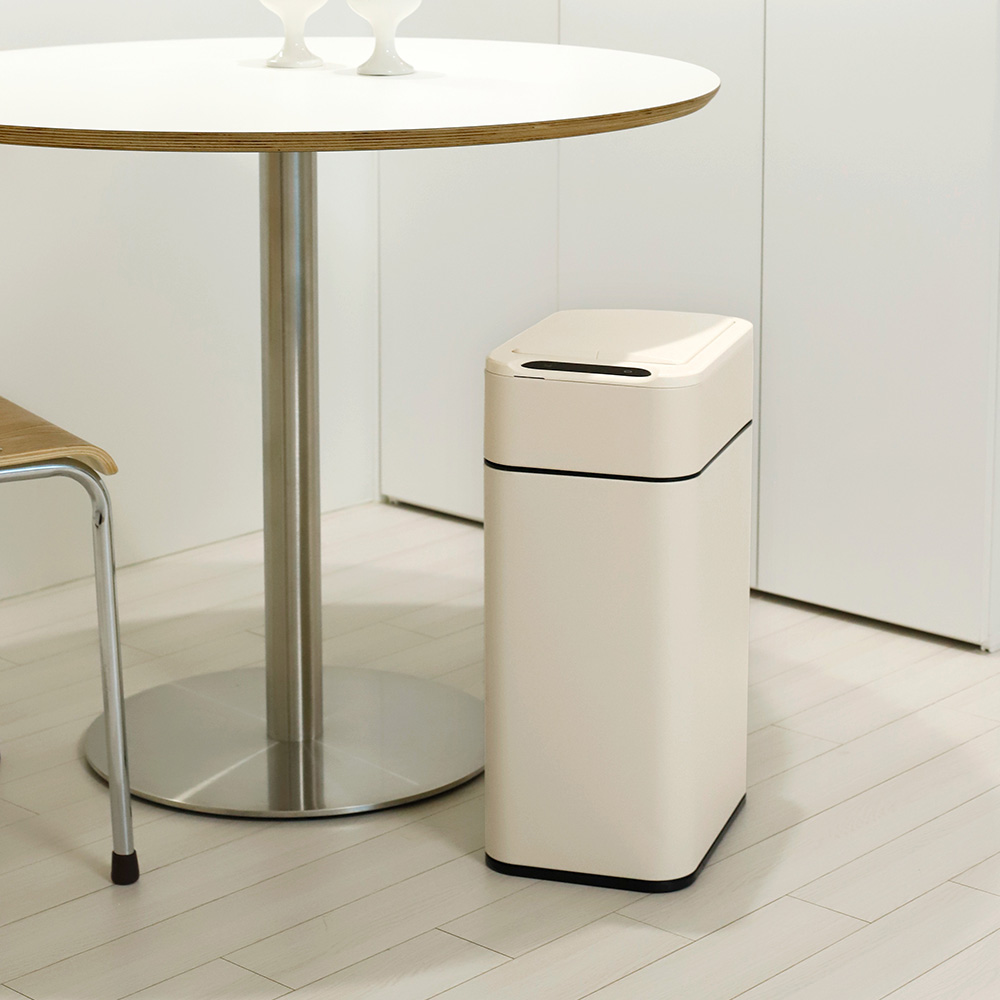 패밀리 SET 20L+30L 스마트 자동 센서 쓰레기통 냄새차단 종량제 휴지통 날개형 - 상세 이미지 4