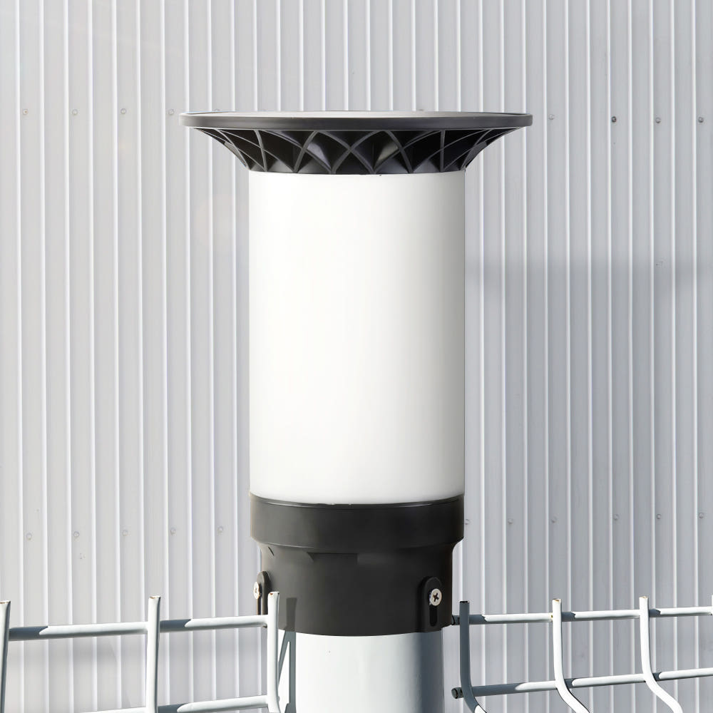 태양광 휀스등 설치 예시