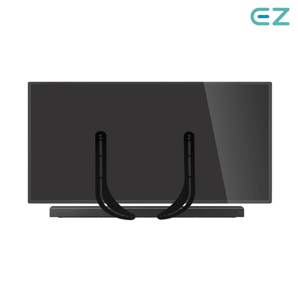 EZ 무타공 벽걸이TV용 사운드바 스피커 거치대 선반 브라켓 이미지 2