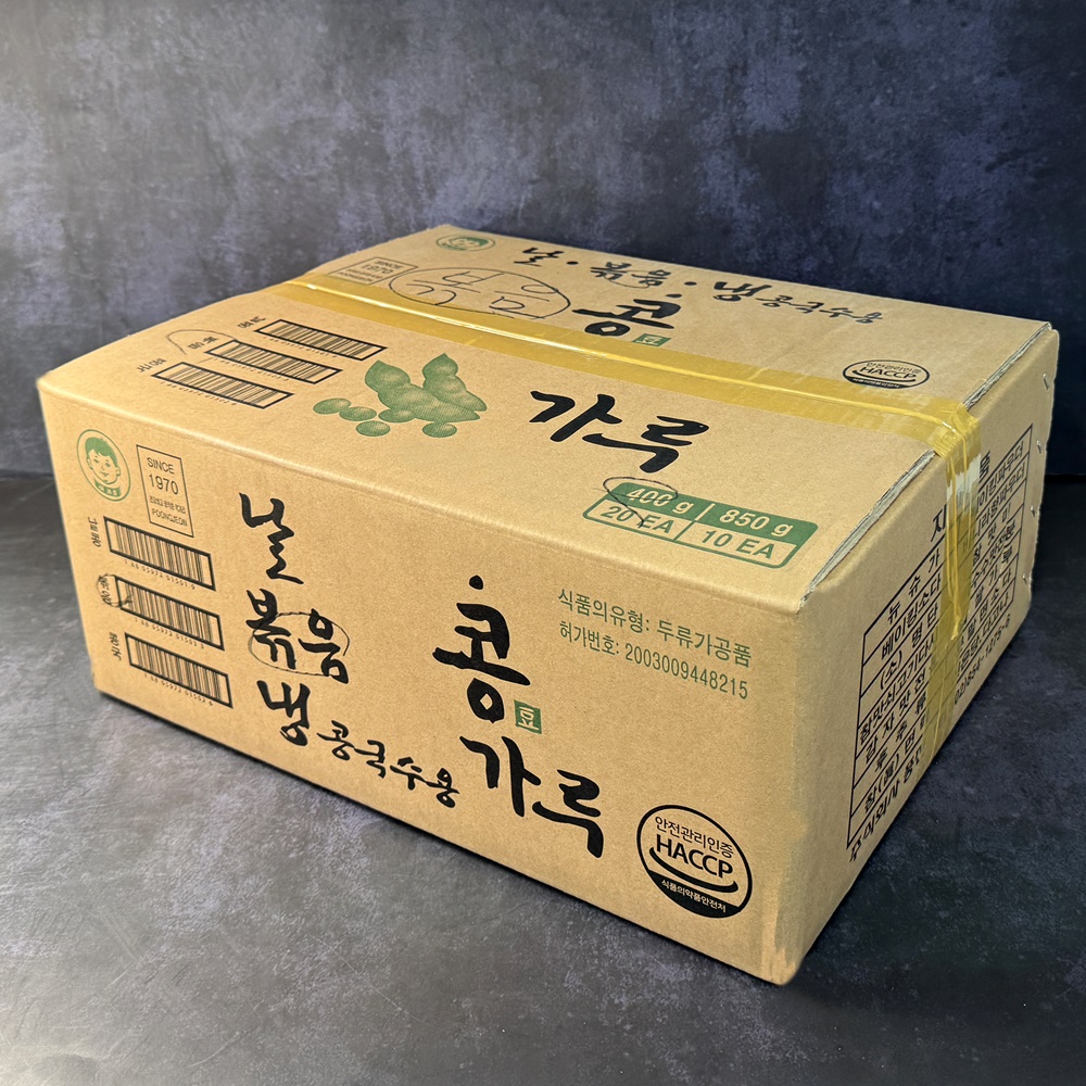 풍전 아기표 볶음 볶은콩가루 업소용 인절미 콩국수가루 400g, 20개 - 상세 이미지 2