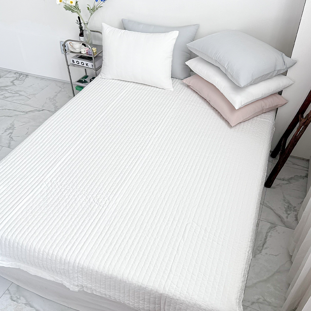 침대패드고정밴드 더블 퀸 라지킹패드 모달100 순면패드