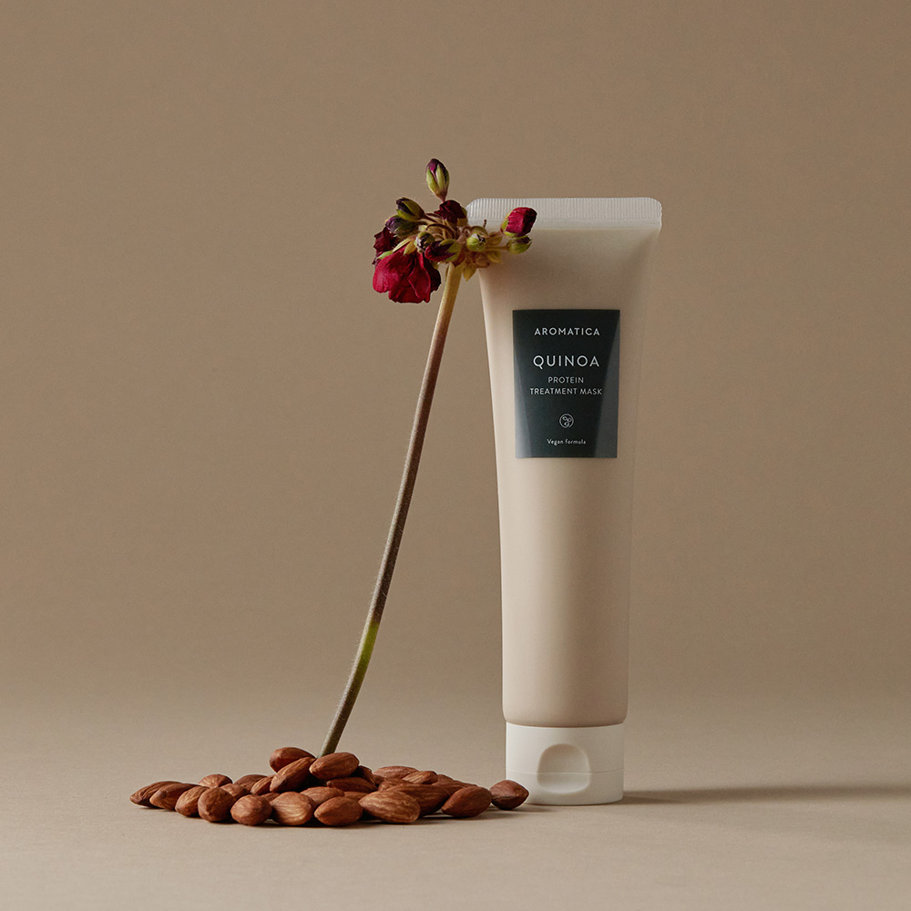 아로마티카 퀴노아 프로틴 트리트먼트 마스크 160ML 손상모 단백질 헤어 영양 헤어팩
