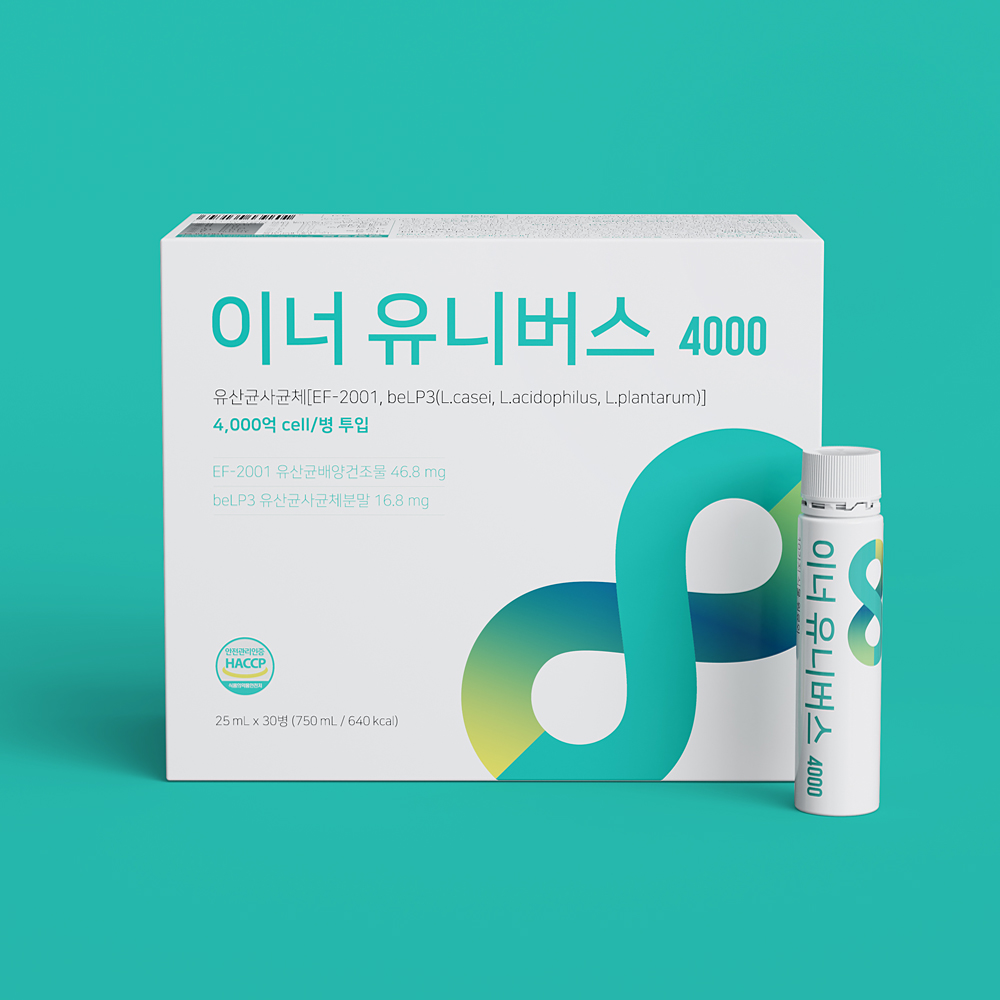 이너유니버스 4000 - 포스트바이오틱스 유산균 4천억 x 슈퍼푸드 10종 마이크로바이옴 - 상품 이미지
