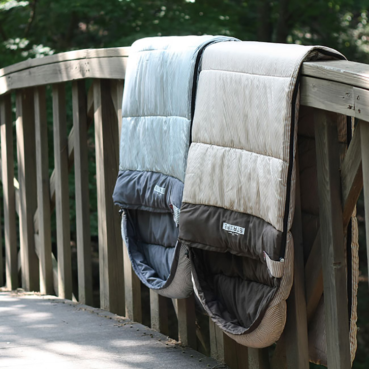 빈슨메시프 스트라이프 머미 캠핑 침낭 사계절 백패킹 차박 경량 이불