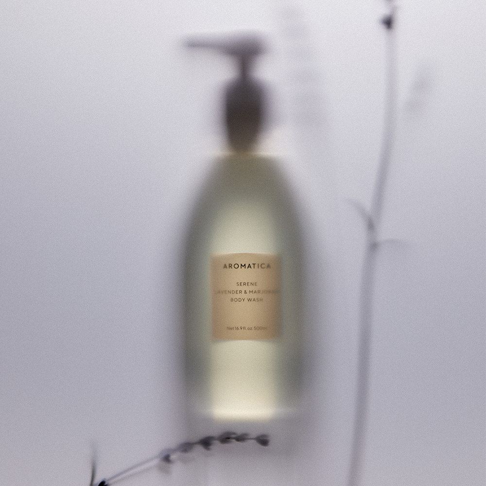 아로마티카 서렌 바디워시 라벤더 & 마조람 500ML  대용량 바디 클렌져 바디샤워 샤워젤 바디워시추천