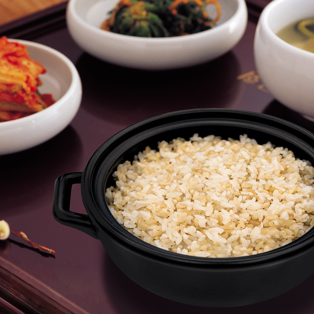 굿스푼 저당 간편식 즉석밥 3종 12팩 귀리 현미 시래기보리밥 곤약밥 칼로리 관리 150g - 상세 이미지 2