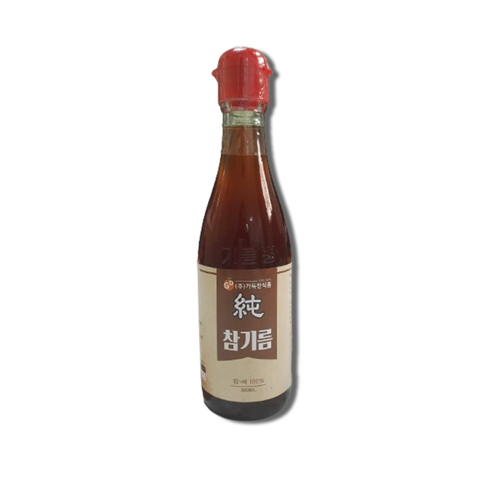 가득찬 참기름 300ml : 여기집밥
