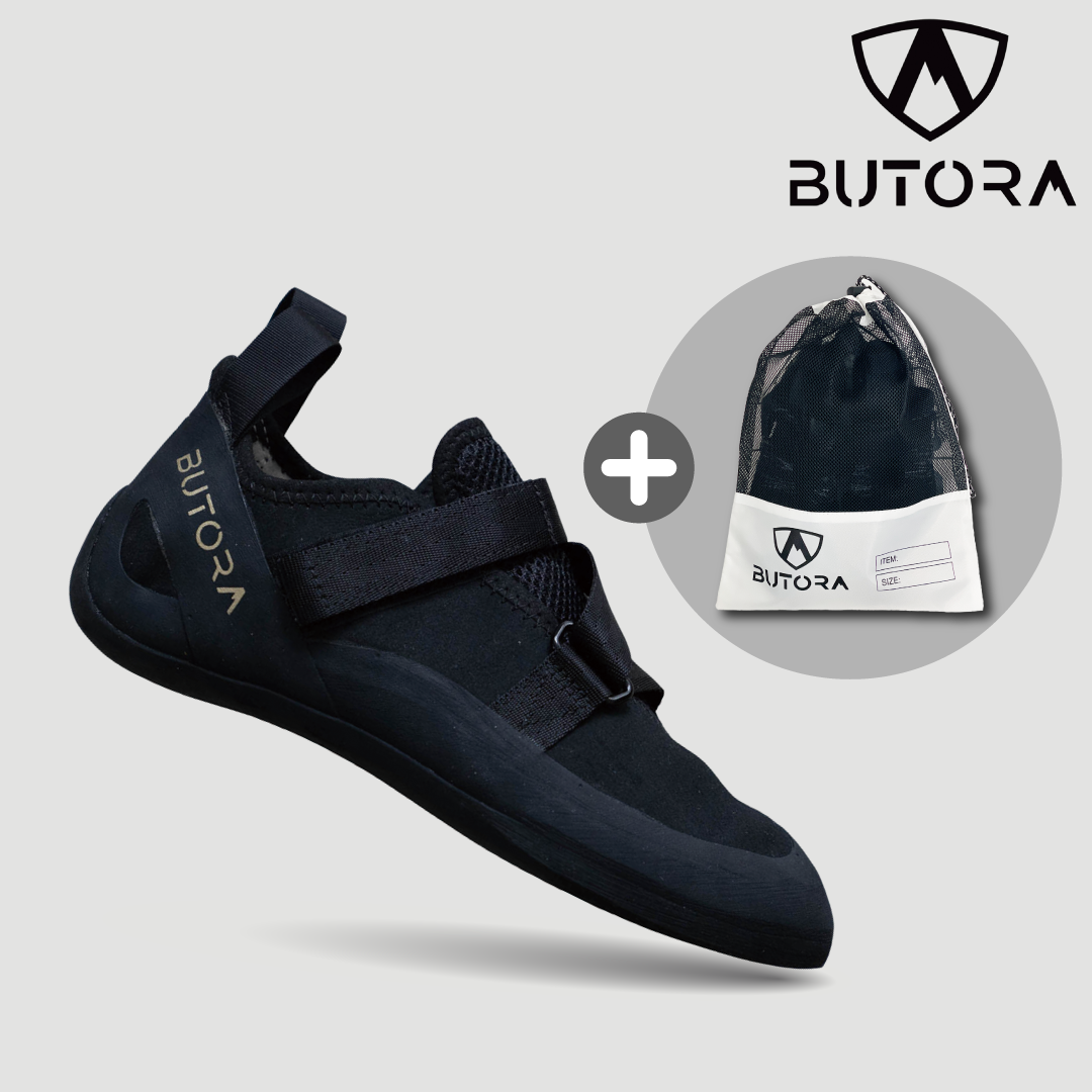 부토라 암벽화 새내기 블랙 클라이밍 입문용 슈즈 볼더링