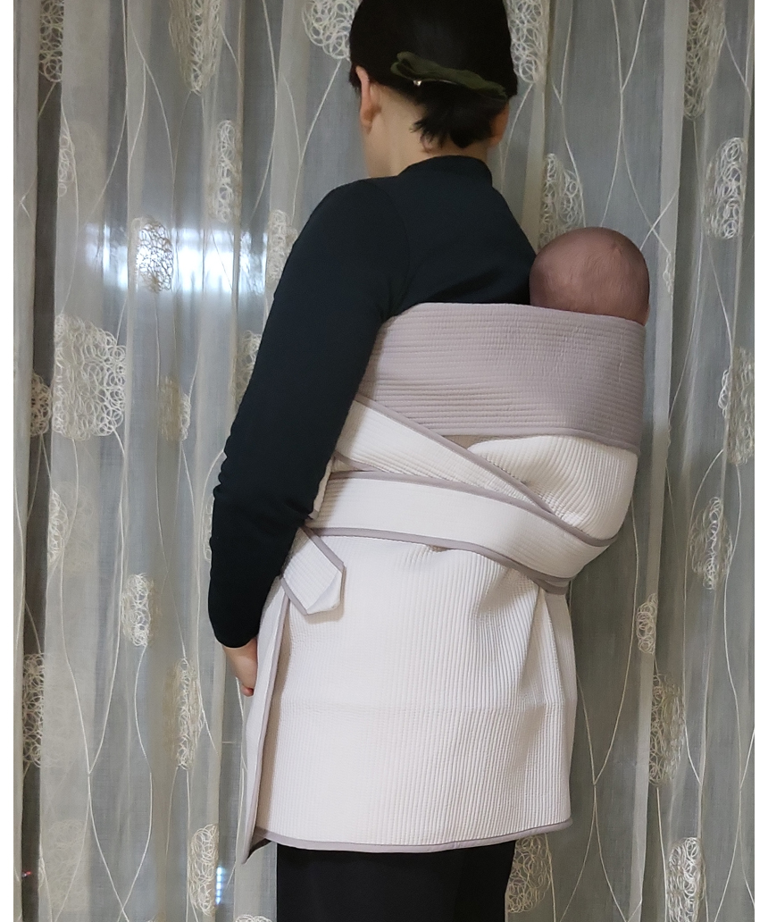 옹알옹알 아기 애기포대기 무지 클래식 외출 어부바 포대기