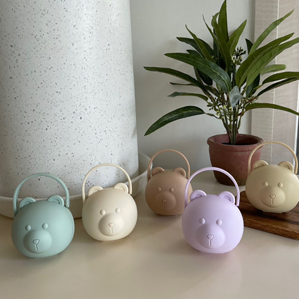 티지엠 하트 쪽쪽이클립 아기 쪽쪽이 노리개 스트랩 홀더 케이스