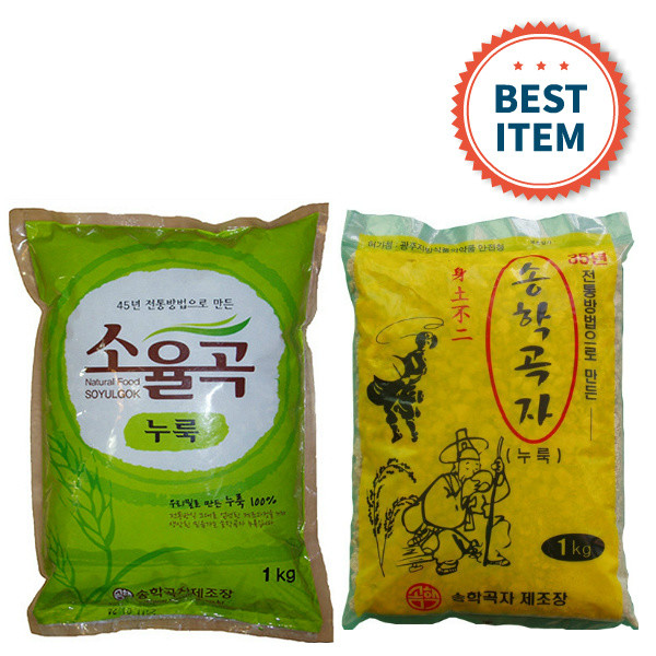 막걸리만들기 기본세트 (송학곡자 누룩 1kg+전용효모20g) - 상품 이미지