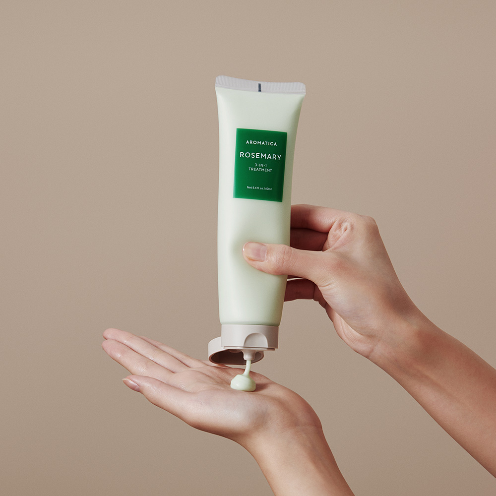 아로마티카 로즈마리 3-in-1 트리트먼트 320ML 단백질 헤어팩 클리닉 케어