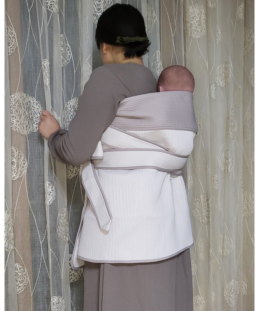 옹알옹알 아기 애기포대기 무지 클래식 외출 어부바 포대기