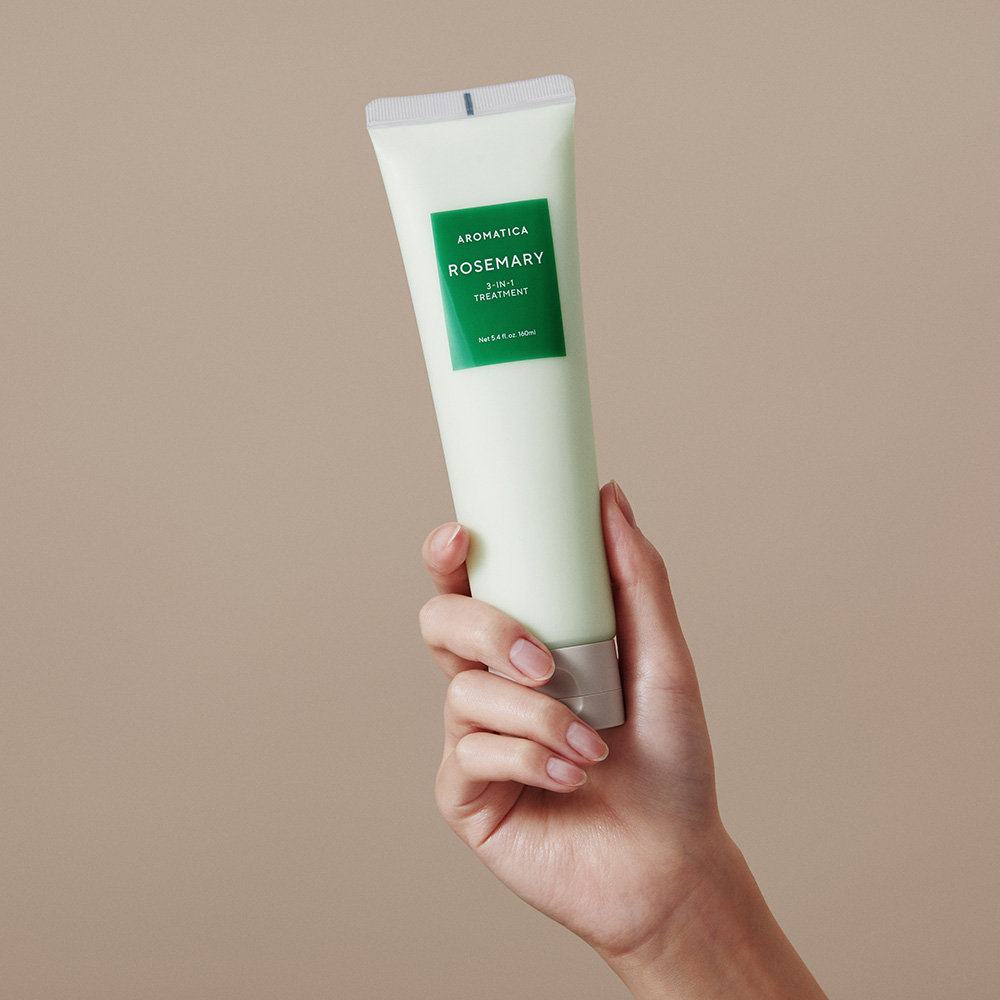 아로마티카 로즈마리 3-in-1 트리트먼트 320ML 단백질 헤어팩 클리닉 케어
