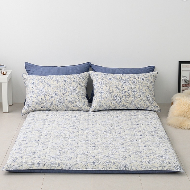 순면 요커버 S 누빔 광목 누빔 요매트 카바 싱글 1인용