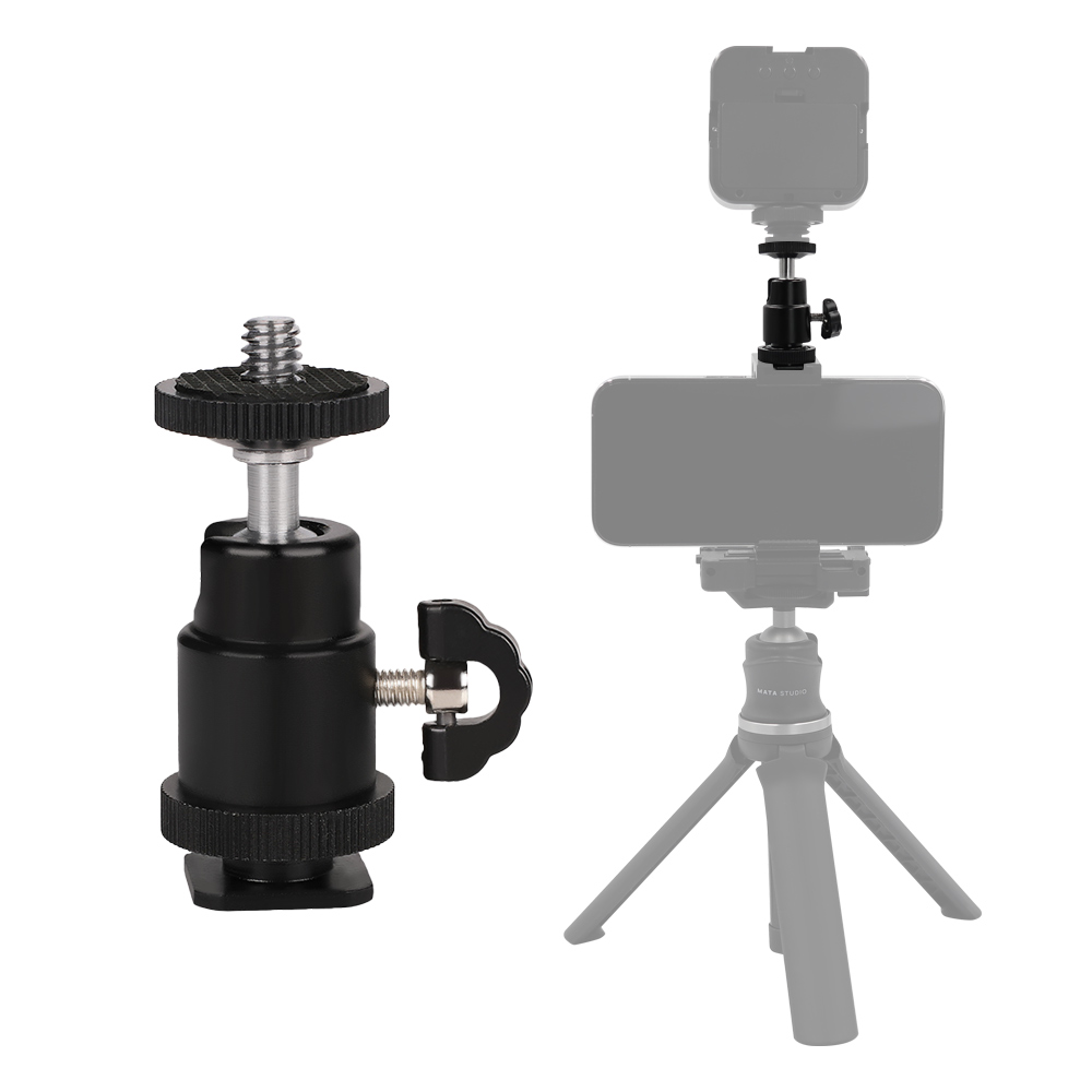 유튜버 미니 볼헤드 / 튼튼한 카메라 볼헤드