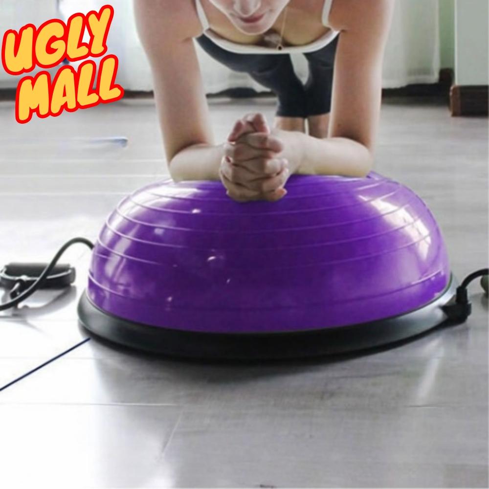 반달짐볼 필라테스돔볼 밸런스짐볼 하프짐볼 58cm - 상품 이미지