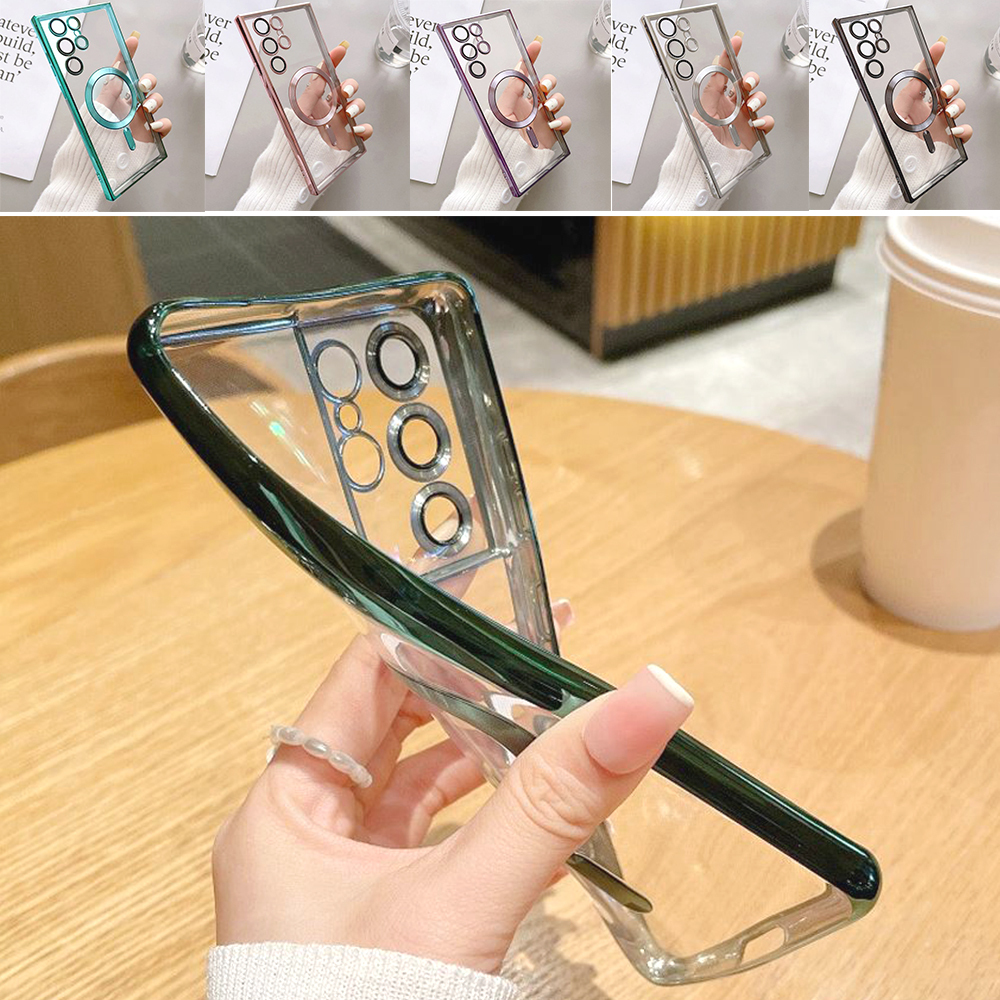 메탈릭 맥세이프 젤리케이스 마그네틱 강력 풀커버 - 상품 이미지