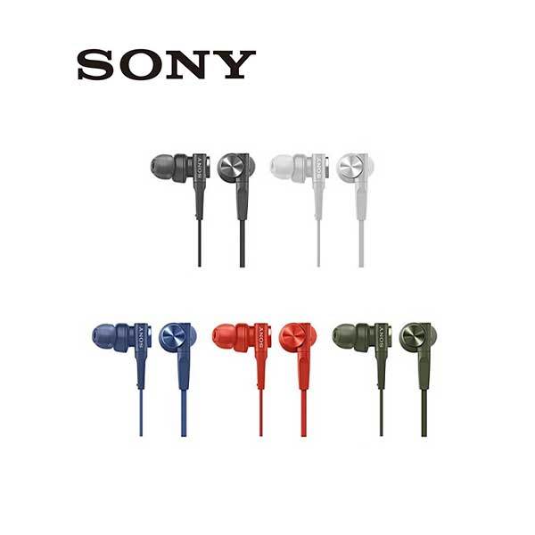 소니 유선이어폰 중저음 SONY MDR-XB55 MDR-XB55AP 2컬러 제품 이미지