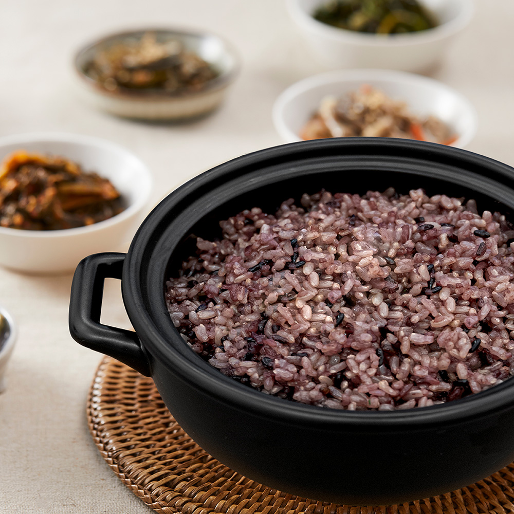 굿스푼 저당 간편식 즉석밥 3종 12팩 귀리 현미 시래기보리밥 곤약밥 칼로리 관리 150g - 상세 이미지 3