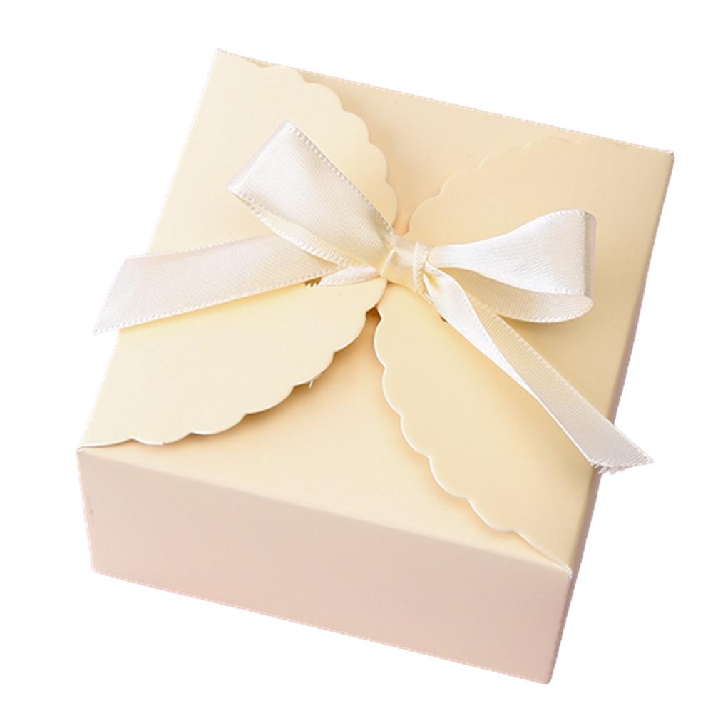 레몬 종이상자 기프트패키지 9x9x5cm 쿠키캔디 소품포장