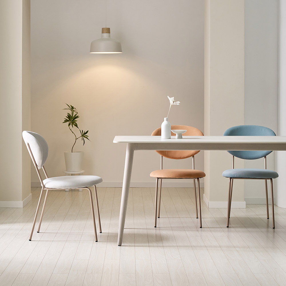 쏠앤까사 로즈 포세린 세라믹 식탁세트 4인용 1300 1600