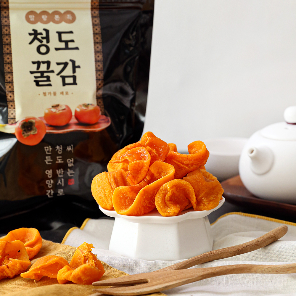 국내산 청도 단감 꿀 감말랭이 - 상세 이미지 2