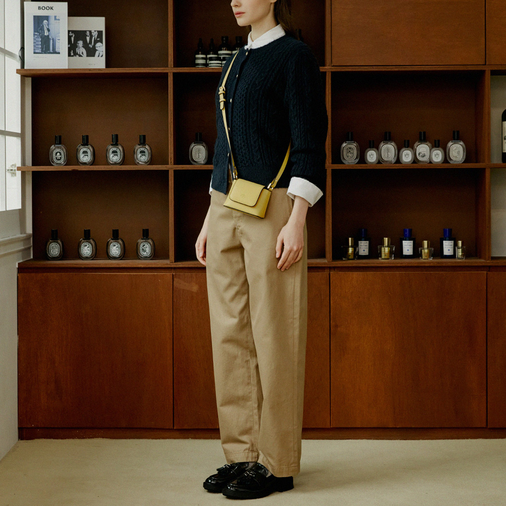 몽삭 모니카 미니 바게트백 AP15-2174 10컬러 택1 마이크로백/지플립가방