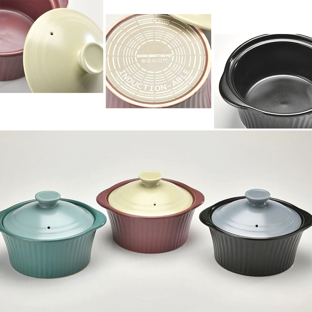 내열 인덕션 뚝배기 스팀배출 계란찜기 된장찌개 가스렌지 냄비